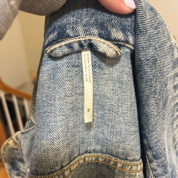 Free People Blue Jean Jacket - Picture 2 of 2